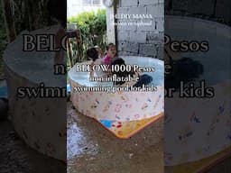 Summer na mga mommy, very affordable swimming pool na deserve nating lahat lalo na ng mga junakis😍😍