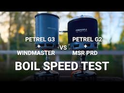 Boil Speed Testing The Two Best Backpacking Stoves 2025