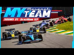 We Got DAMAGED! RAIN APPEARS! F1 24 Career Mode S2 (Brazil)