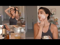 Simple Homemade & Ancient Beauty Remedies - Flaxseed Gel, Yogurt Mask, Castor Oil Serum