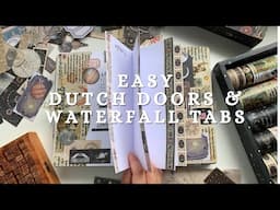 April Plan With Me ✨ Easy Bullet Journal Dutch Doors & Waterfall Tabs Tutorial Featuring Ieebee