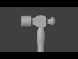 How to model a Hammer in Blender | Blender 3D Modeling Tutorial Beginner