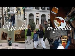 UN DIA EN FAMILIA. Visita al museo, hamburguesas y la vida lenta en casa