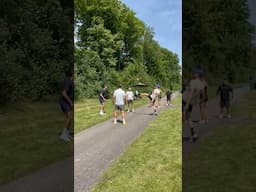 Sinner & Sonego with the footwork… ⚽️ it was all going so well until…