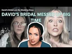 Wedding Prep Bliss to Dress Scandal #davidsbridal