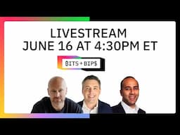 Bits + Bips LIVE: Tron Going Public, Iran-Israel War, and More!