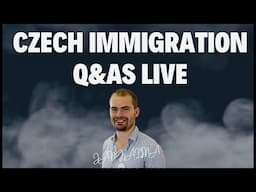 Live Q&As - Czech Republic - visa, housing, insurance, business 🇨🇿🤷🤯