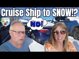 Debarkation Scarlet Lady and Back to Snow