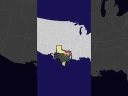 true size of texas #maps #texas #geography