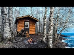 Escaping to a BACKCOUNTRY CABIN on Remote Lake Superior