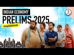 Bookstawa Economy v/s UPSC Prelims 2025 [ Indian Economy  ] - Paper Analysis