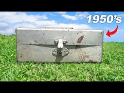 OLD Ebay Tackle Box has Fishing TREASURE (Fishing Challenge)