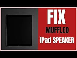 Eject Water from iPad Speaker FAST | Best Sound to Fix Muffled Audio #WaterEject #iPadHack