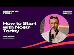 How to Start with Nostr Today | Presentation