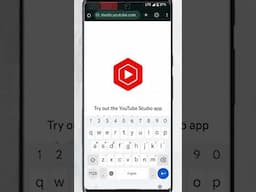 FULL YouTube Studio on your phone 📲