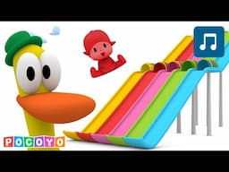 🖍️ ¡Pocoyó cambia de COLOR en diferentes toboganes! MAGIA MULTICOLOR | Pocoyó 🇪🇸 Español | Animación