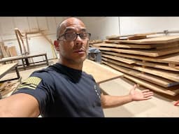 Wood Tapping ASMR relaxing at the Woodshop