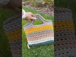 Virus bag crochet tutorial #crocheting #easycrochet #crochettutorial #crochetpattern #singlecrochet