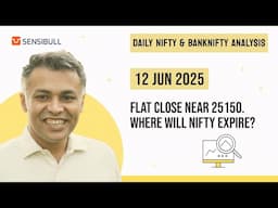 NIFTY Expiry & BANK NIFTY Analysis for Tomorrow | Stock Market Outlook | 12 June 2025, Thursday