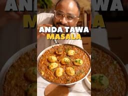 Try This Easy & Simple Anda Tawa Masala Recipe 😋 #easyrecipes #shorts #foodie