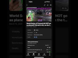 140 views is crazy… someone explain why! Did it just suck that bad. #youtube #promods #dragrace