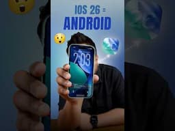 5 iOS 26 Features Copied from Android! #shorts