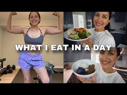 WHAT I EAT IN A DAY TO LOSE FAT & GAIN MUSCLE | EAT 130g PROTEIN A DAY