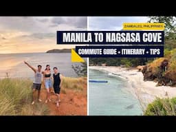 Manila to Nagsasa Cove, Zambales - Commute Guide, itinerary & Tips (Part 1) - Nognog in the City