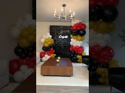 University of Maryland Graduation Balloon Backdrop! 🎓