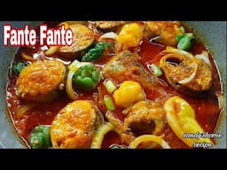 How To Make Authentic Ghana Fante Fante Recipe/Fish Gravy/Fisherman's Stew.