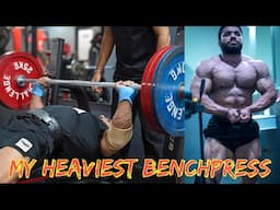 Ab Tak Ki Sabse High Intense Training|| Chest Day|| Heaviest Benchpress