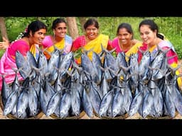 TUNA FISH CURRY | Nagercoil Special 😋 Fish Curry | Choora Meen Curry Cooking in Village Babys
