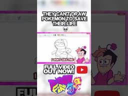 Drawing Pokemon Without Lifting The Cursor Is Impossible #shorts