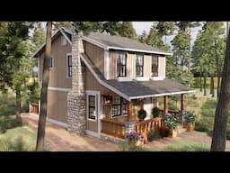 20'x28' Small House, Big Love – The Charm of Simple Living