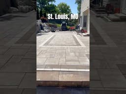 It’s all about the pavers! #landscapedesign #stlouislandscaping #landscapedesigner #backyarddesign