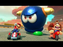 Mario Kart World - Mario vs Donkey Kong