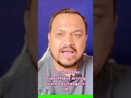 Dubai Driving Licence Convert in UK | UAE Driving Licence Convert in UK | UK Driving Licence 2025