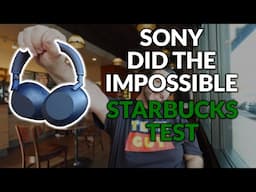 Sony WH1000XM6 vs. Starbucks Noise: The Ultimate Battle