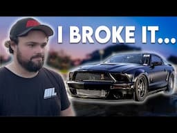 I BROKE My Racecar Trying to Run a 7 Second Pass