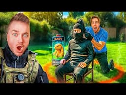 We CAPTURED The POND MONSTER SPY! (Is It LOGAN'S Girlfriend?!)
