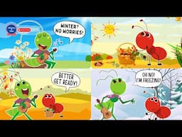 The Ant and the Grasshopper | A Fun & Interactive Fable for Kids!