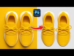 Easily Remove the Background From same colored Images using Photoshop