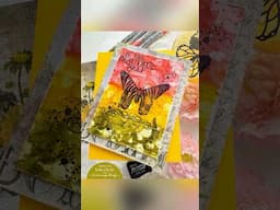 Making a Beautiful Mess with Distress Crayons! #cardkit #cards #simonsaysstamp #timholtz #rangerink
