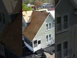 Trashman Replaces Strangers Roof For FREE