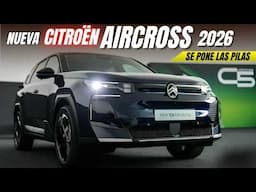 ¡Así luce el NUEVO CITROËN C5 AIRCROSS 2026! Más GRANDE, Futurista y Tecnológico que Nunca 🚗⚡.