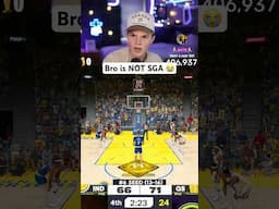 Bro is NOT SGA 😭 #2k25 #nba2k25 #nba #mycareer