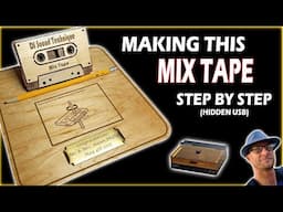 Make this Mix Tape gift on your Laser Engraver! Step by Step