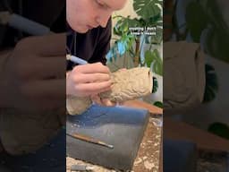 Therapy or Art?? #ceramics #pottery #clay