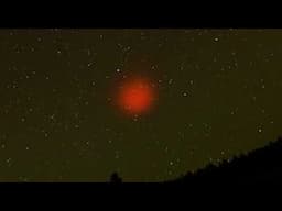 Mysterious 'Red Spheres In The Night Sky'