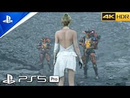 (PS5 PRO) Death Stranding 2  - NEW GAMEPLAY LOOKS AMAZING | Pro Enhanced Ralistic Graphics [4K60FPS]